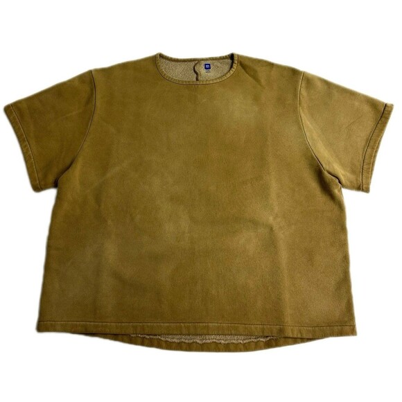 Yeezy Gap Fleece Yoke Tee Back “Bronze” (FW21) Sz 3XL NWT - Picture 1 of 5
